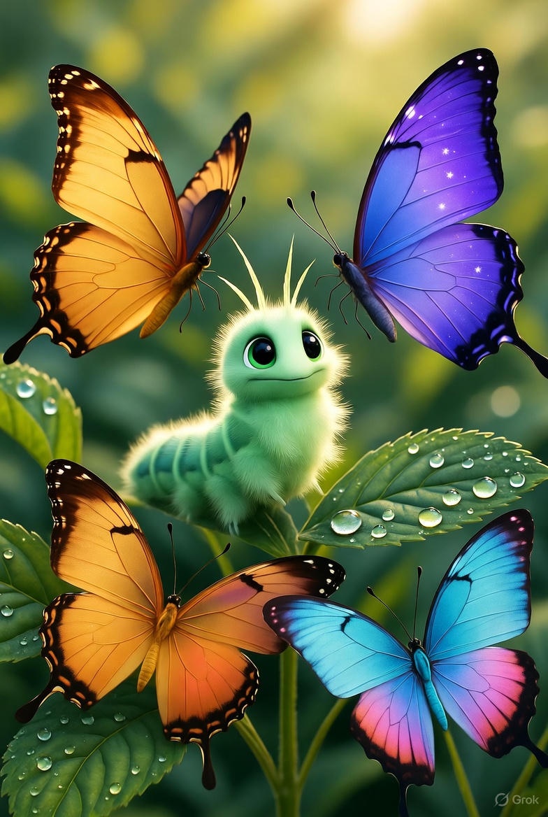 Butterfly's Brave Bloom