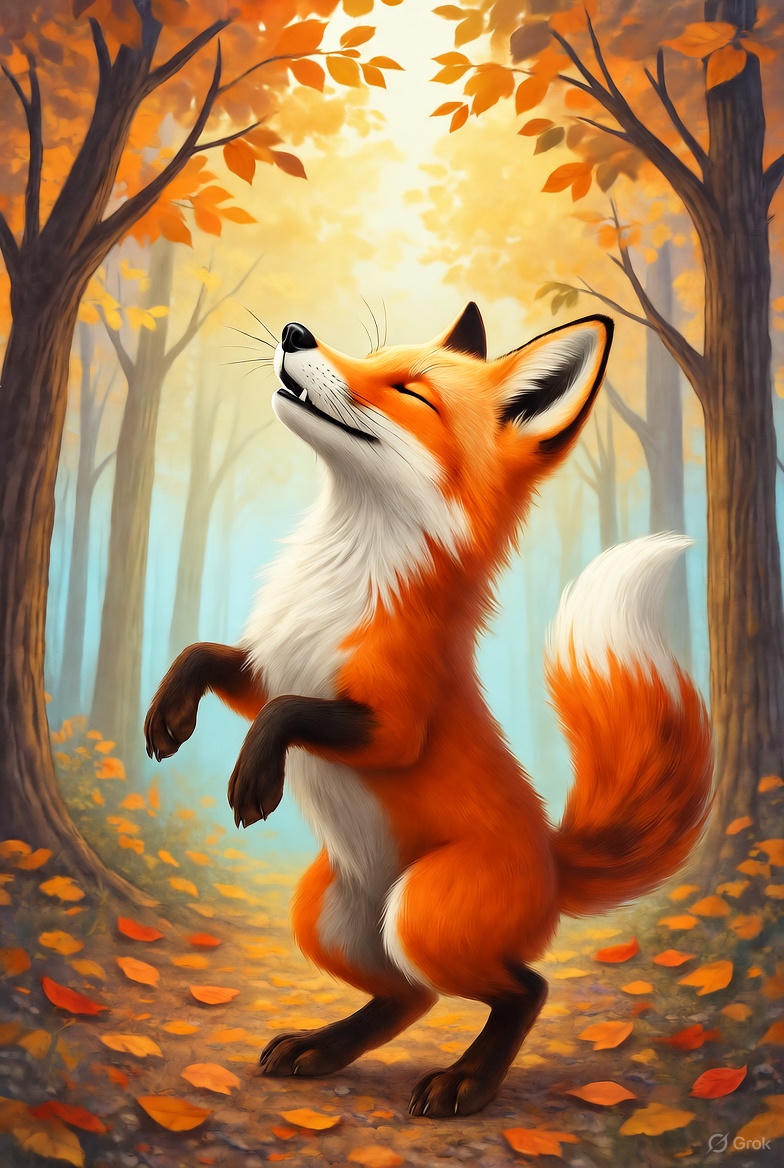 Foxy the Fox dancing