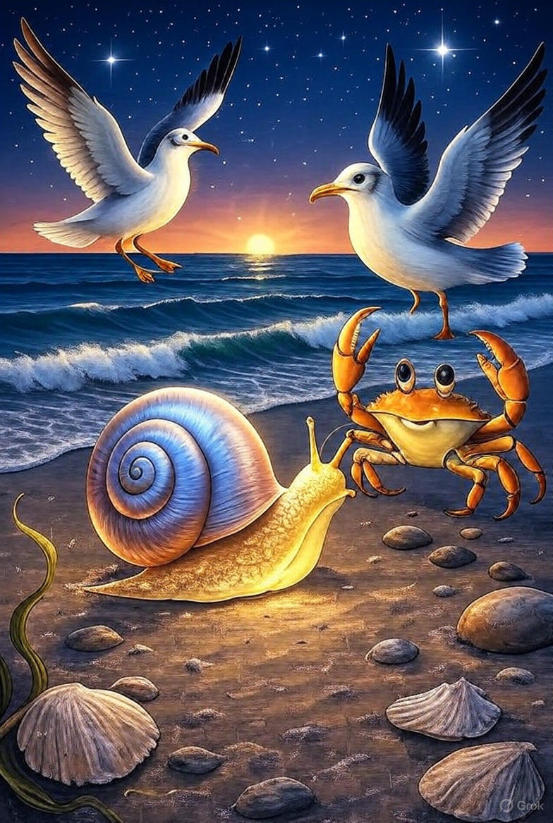 Snail's Persevering Path