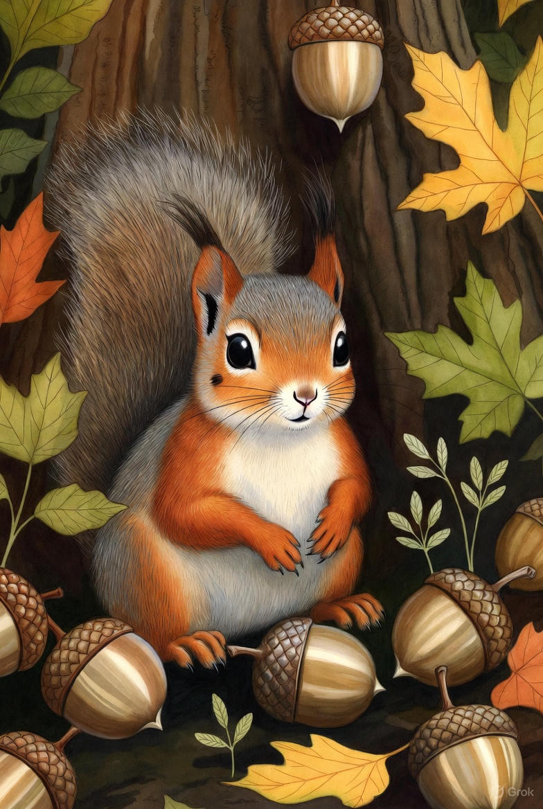 Squirrel's Resourceful Riddle