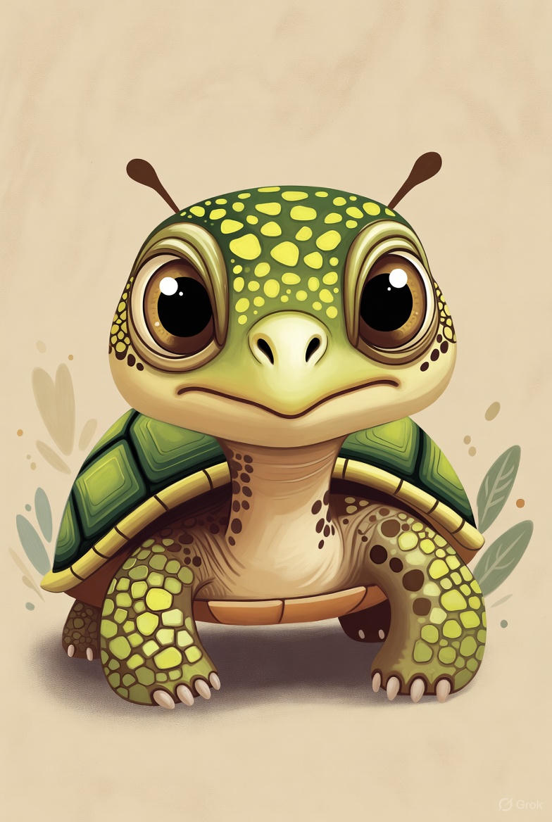 Turtle's Persevering Trek